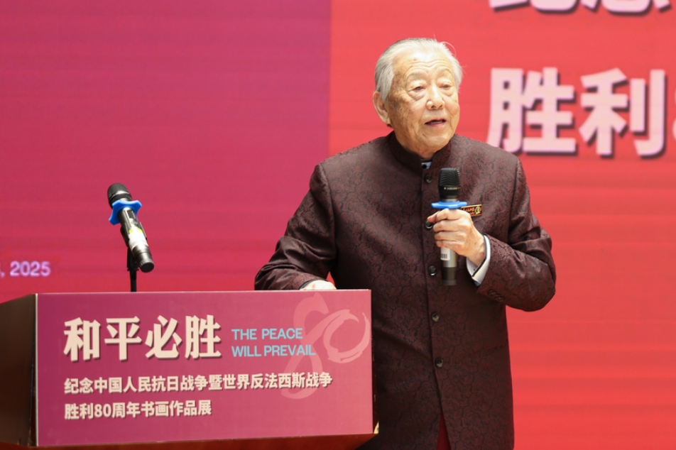 ��ī��ʷ ��ƽ�̸衪�������й�������ս�������練����˹ս��ʤ��80�����黭չ�ھ���Ļ